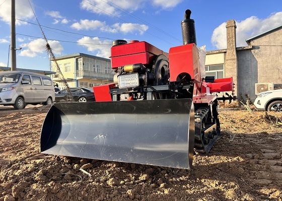 Agricultor Rotativo Tiller Agrícola Crawler Mini Tractor 25 HP