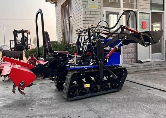 Mini-trator de 35 CV de trilha e tractor de jardim HYCT-35D