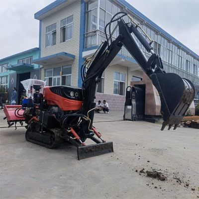 Tractor de rastreamento para o reabastecimento de fossa e erosão de ervas daninhas 25hp 35hp Tractores de rastreamento agrícolas