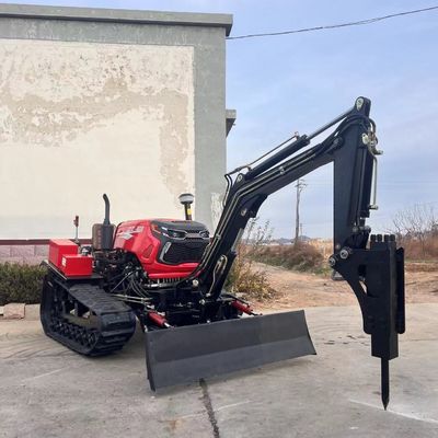 Multipurpose 50HP Terra Seca Crawler Tractor Mini Utility Cultivator Dozer
