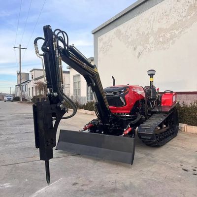 Mini-trator de controle remoto para arroz de montanha / campo