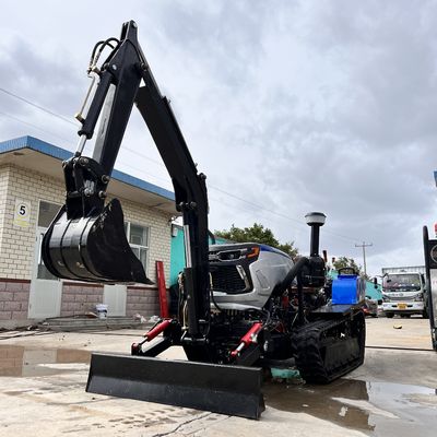 Mini-trator de controle remoto para arroz de montanha / campo