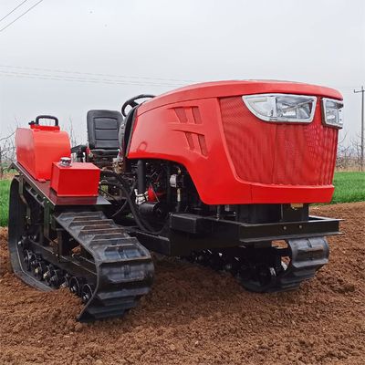 80 HP Bulldozer Cultivador Trator Máquinas agrícolas Multifuncionais