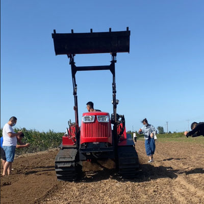Tractor anfíbio de 80 cavalos, Tractor de terra cultivada