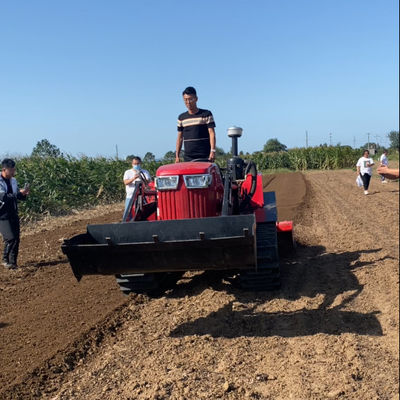 Tractor anfíbio de 80 cavalos, Tractor de terra cultivada