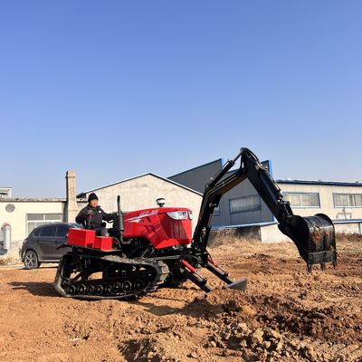 Trator de 80 CV para a agricultura Trator mini-dozer Equipamento agrícola