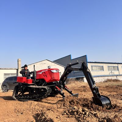 Trator de 80 CV para a agricultura Trator mini-dozer Equipamento agrícola