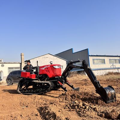 Trator de 80 CV para a agricultura Trator mini-dozer Equipamento agrícola