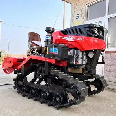 OEM ODM 25HP Paddy Field Crawler Tractor Equipamento agrícola HYCT-25P