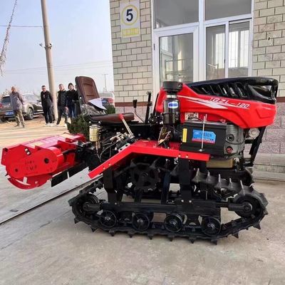 OEM ODM 25HP Paddy Field Crawler Tractor Equipamento agrícola HYCT-25P