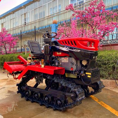 OEM ODM 25HP Paddy Field Crawler Tractor Equipamento agrícola HYCT-25P