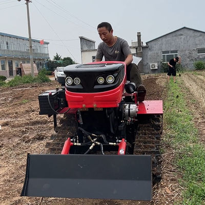 ODM Mini-Tractor Crawler Pequeno tractor agrícola Máquinas agrícolas