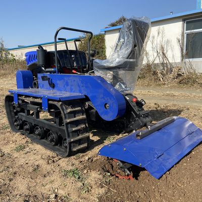 Micro 35HP Tractor compacto rotativo cultivador de jardim Tractor com balde de escavadeira
