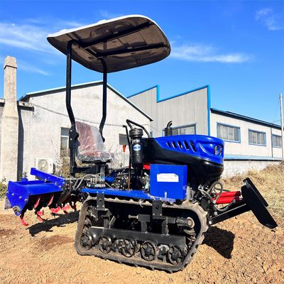 Micro 35HP Tractor compacto rotativo cultivador de jardim Tractor com balde de escavadeira