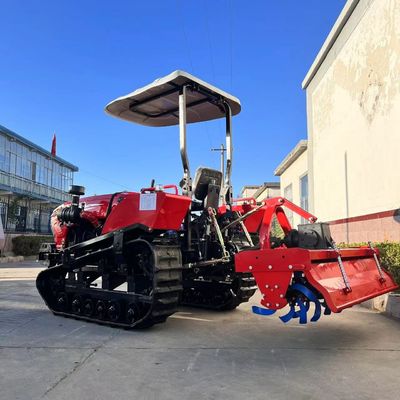 Tractor de rolagem de pista de borracha de mini diesel agrícola multifuncional com acessórios gratuitos