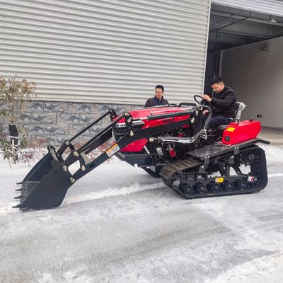 OEM ODM Farm Crawler Tractor / Mini Tractor 50 HP com balde frontal