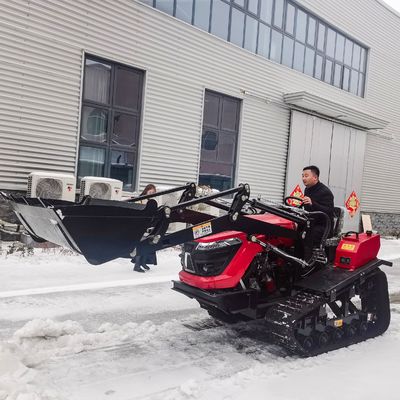 Trator compacto de 50 HP com carregador frontal