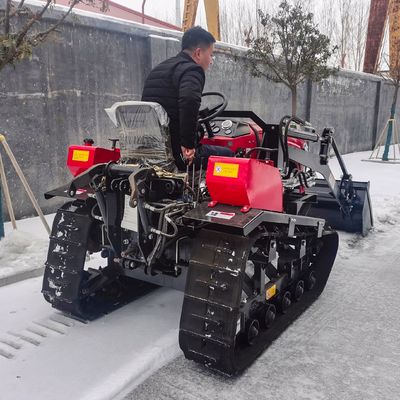 Home 50HP Paddy Field Crawler Trator Cultivadores para Agricultura