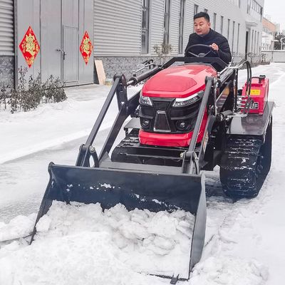 Home 50HP Paddy Field Crawler Trator Cultivadores para Agricultura