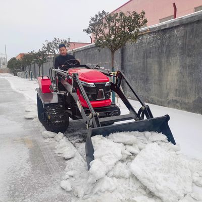 Motor Diesel Agrícola 50HP Tractor de Tração Sentada Crawler Com Carregador