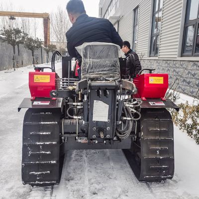 Home 50HP Paddy Field Crawler Trator Cultivadores para Agricultura