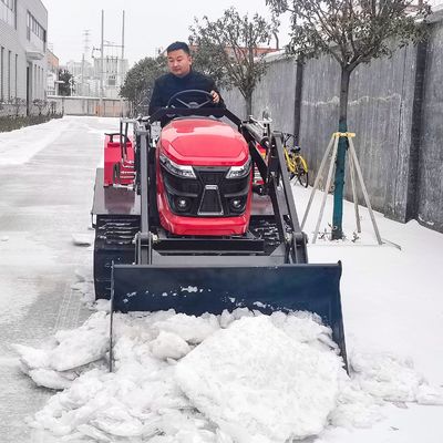 OEM ODM Farm Crawler Tractor / Mini Tractor 50 HP com balde frontal