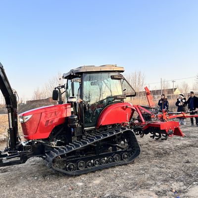 Multipurpose 120HP Tractor Crawler Cultivator Tractor Crawler de pista de borracha para venda