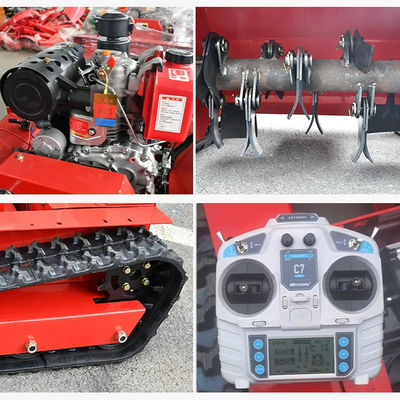 Máquina de cortar relva de martelo 7.5HP 9HP Máquina automática de cortar relva Tractor