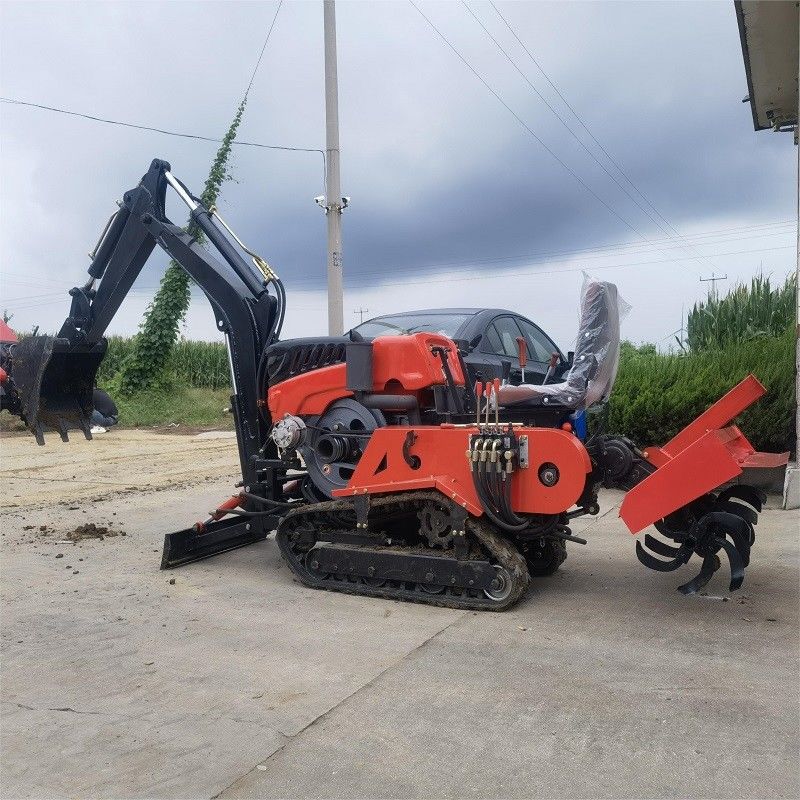 Pequeno tractor de potência de cavalos com motor diesel resistente e produtivo