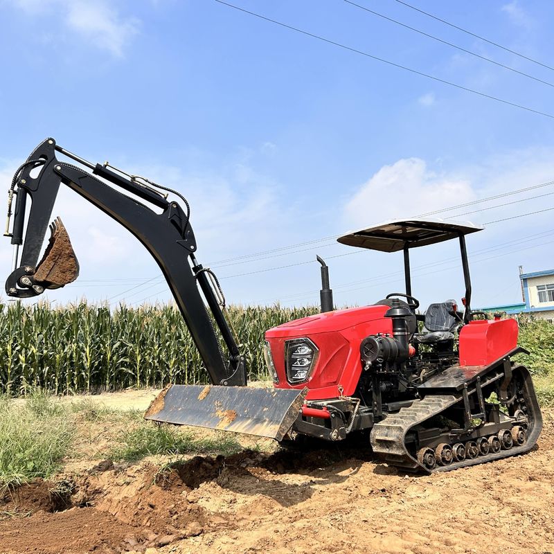 Tratores Pequeno Mini Manual Agricultura Tractor Crawler Com Acessórios Para Escolher