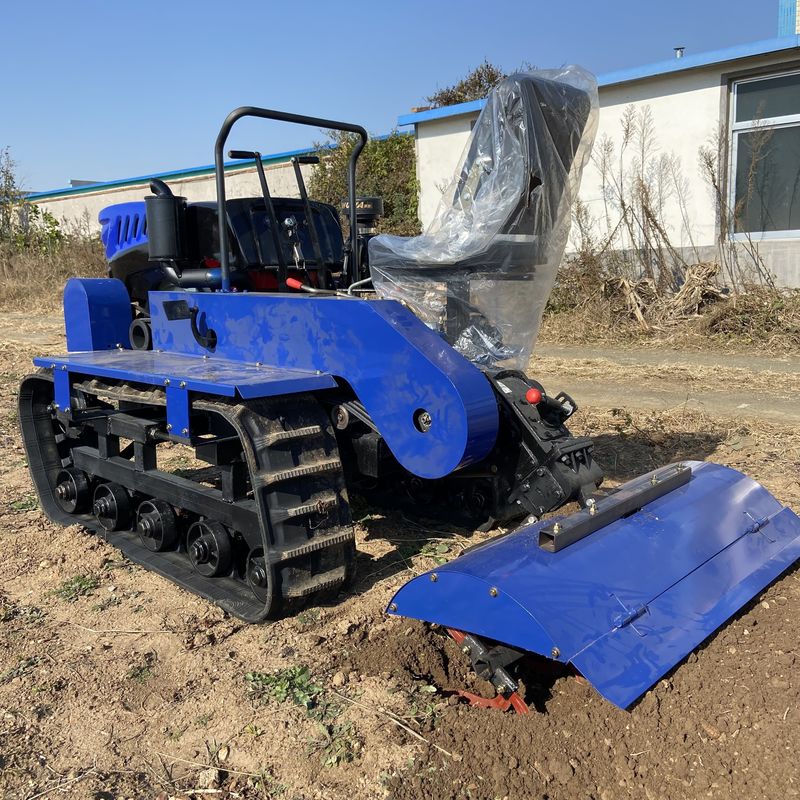 Micro 35HP Tractor compacto rotativo cultivador de jardim Tractor com balde de escavadeira