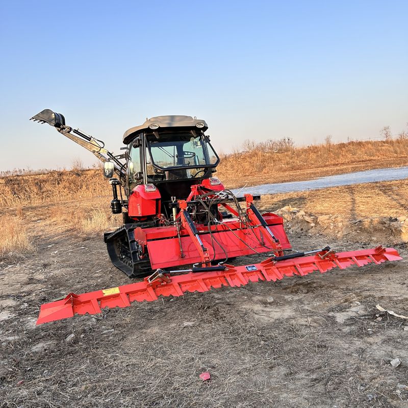 Multipurpose 120HP Tractor Crawler Cultivator Tractor Crawler de pista de borracha para venda